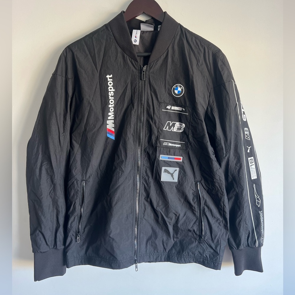 Mens Puma Bmw Motorsports M8 windbreaker size small